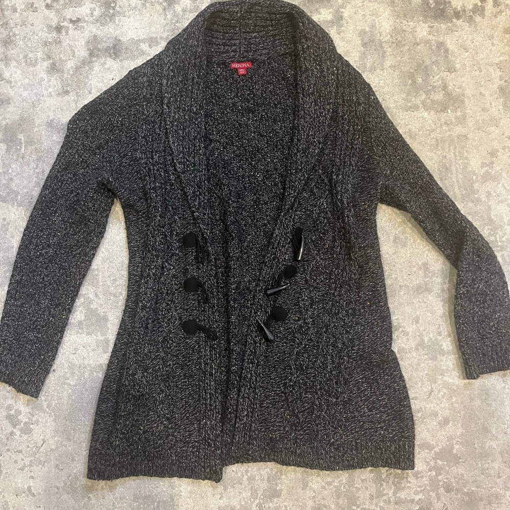 Merona Gray Cardigan Sweater